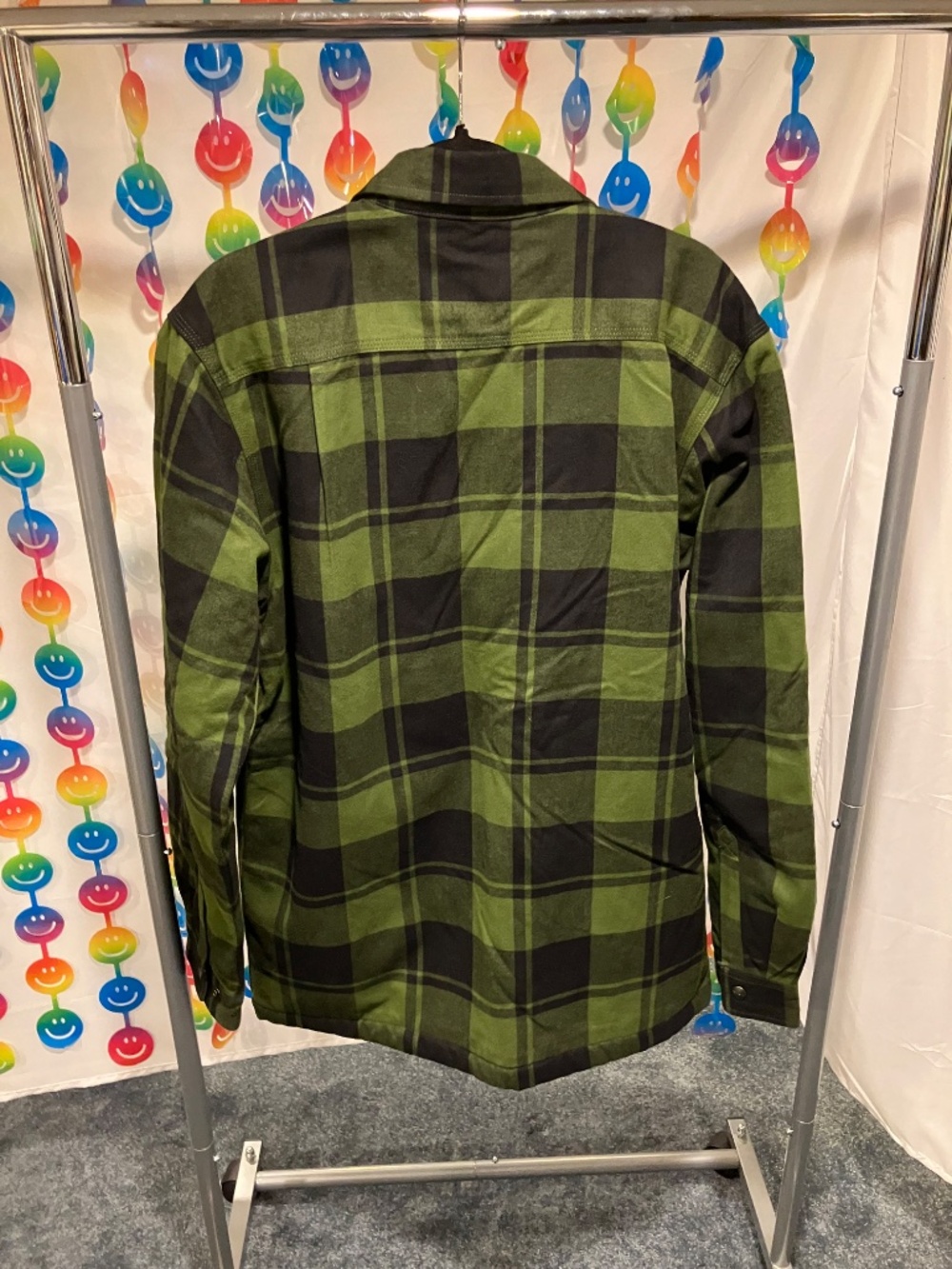 Carhartt Relaxed Fit Flannel Sherpa-Lined Shirt Jacket - Picture 6 of 14